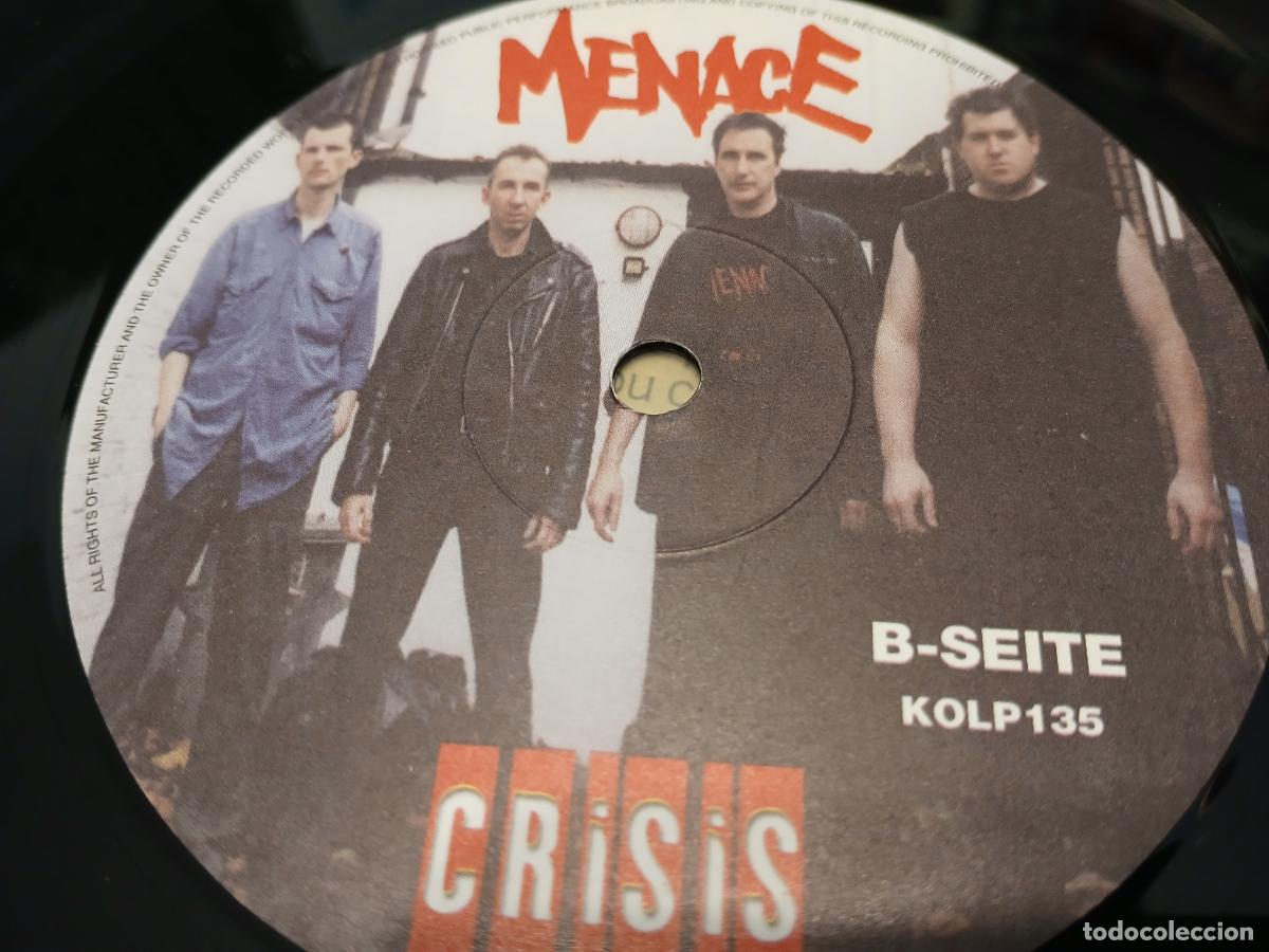 Discos de vinilo: Menace &ndash; Crisis- (2001) LP disco vinilo - Foto 2