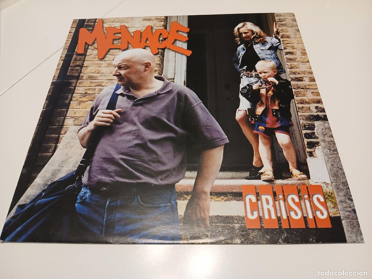 Discos de vinilo: Menace &ndash; Crisis- (2001) LP disco vinilo - Foto 1
