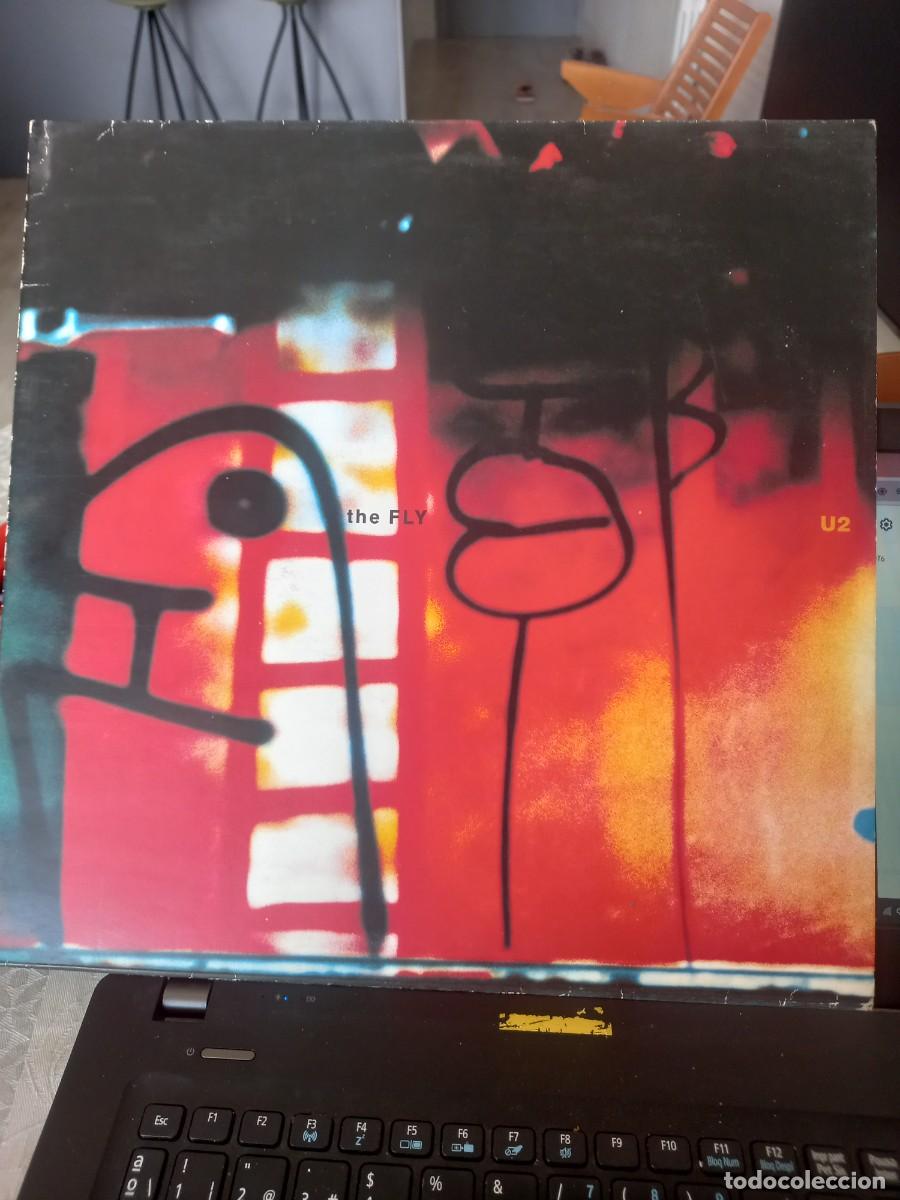 Discos de vinilo: RAR MAXI 12. U2. FLY - Foto 1