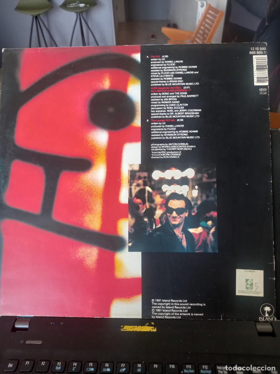 Discos de vinilo: RAR MAXI 12. U2. FLY - Foto 2