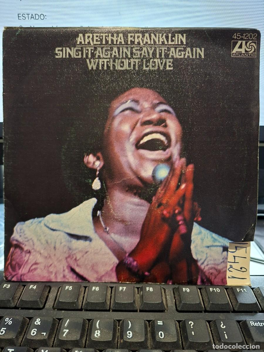 Discos de vinilo: ARETHA FRANKLIN - SING IT AGAIN SAY IT AGAIN - SINGLE DE VINILO - C-67