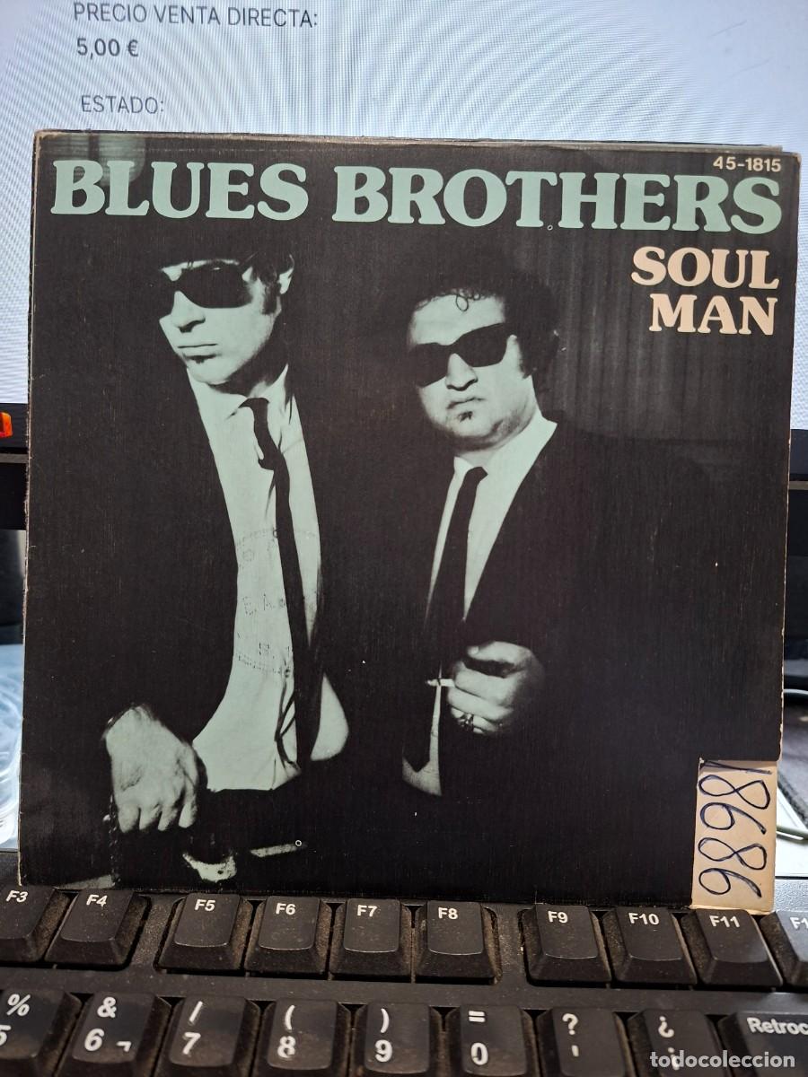 Discos de vinilo: THE BLUES BROTHERS - SOUL MAN / EXCUSEZ MOI MON CHERIE - SINGLE DE VINILO - C-67