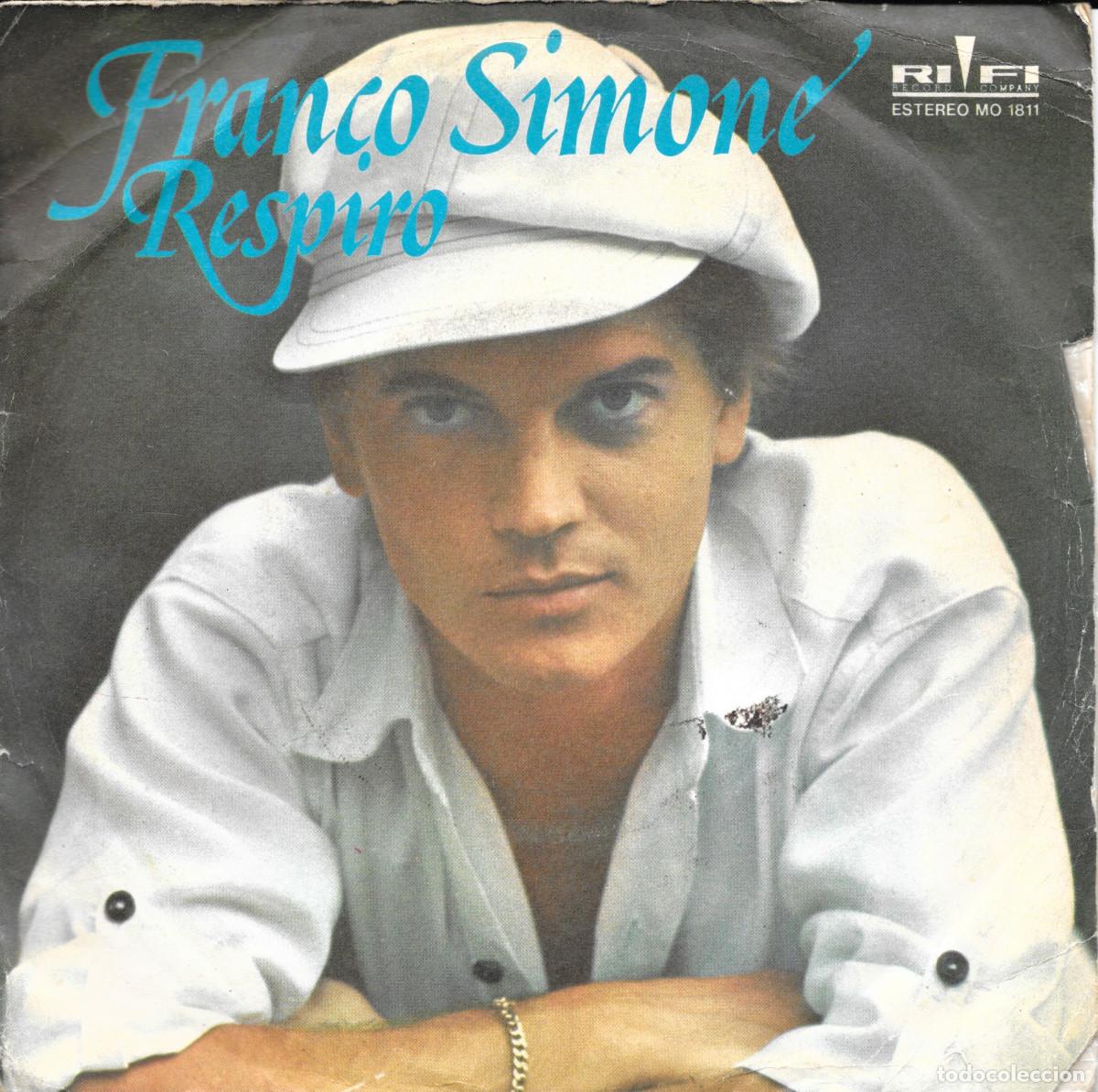 Discos de vinilo: Single Franco Simone - Respiro / Duda Compra minima 6 &euro; - Foto 1