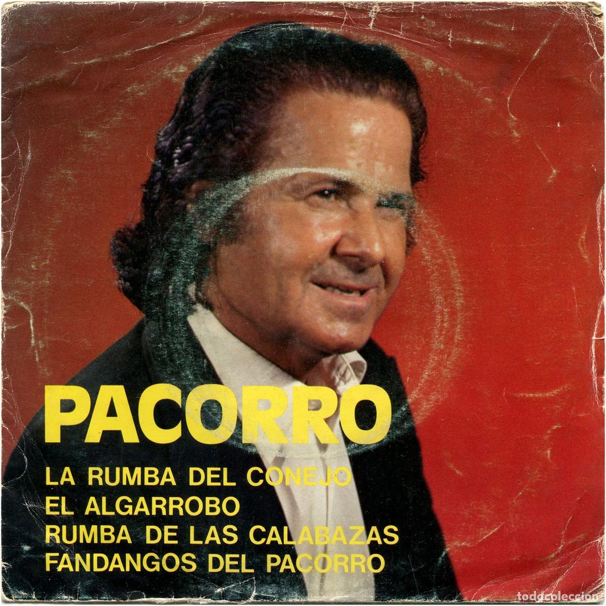 Discos de vinilo: Pacorro - La rumba del conejo - EP Spain 1976 - Tipi DEP-762 - EX/G+