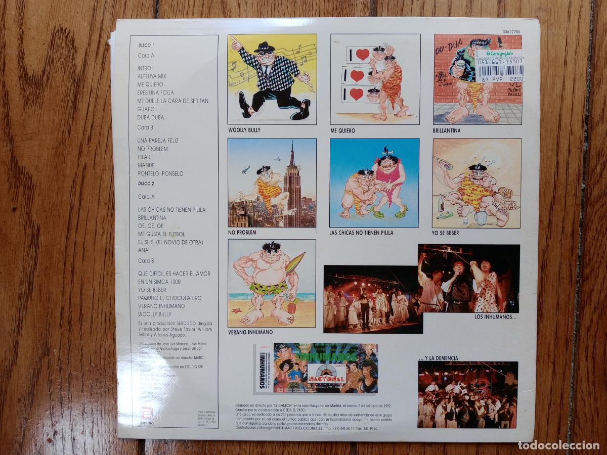 Discos de vinilo: Los Inhumanos - directum tremens - Foto 2