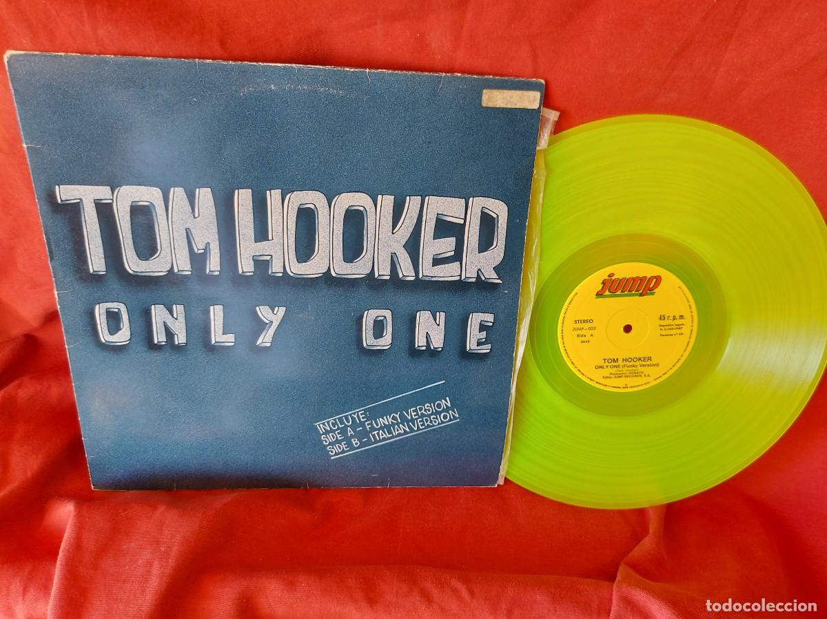 Discos de vinilo: MAXI SINGLE ,TOM HOOKER ONLY ONE ( LP PEDIDOS MINIMOS 10 &euro; ) , CAJA N.&ordm; 2 - LP