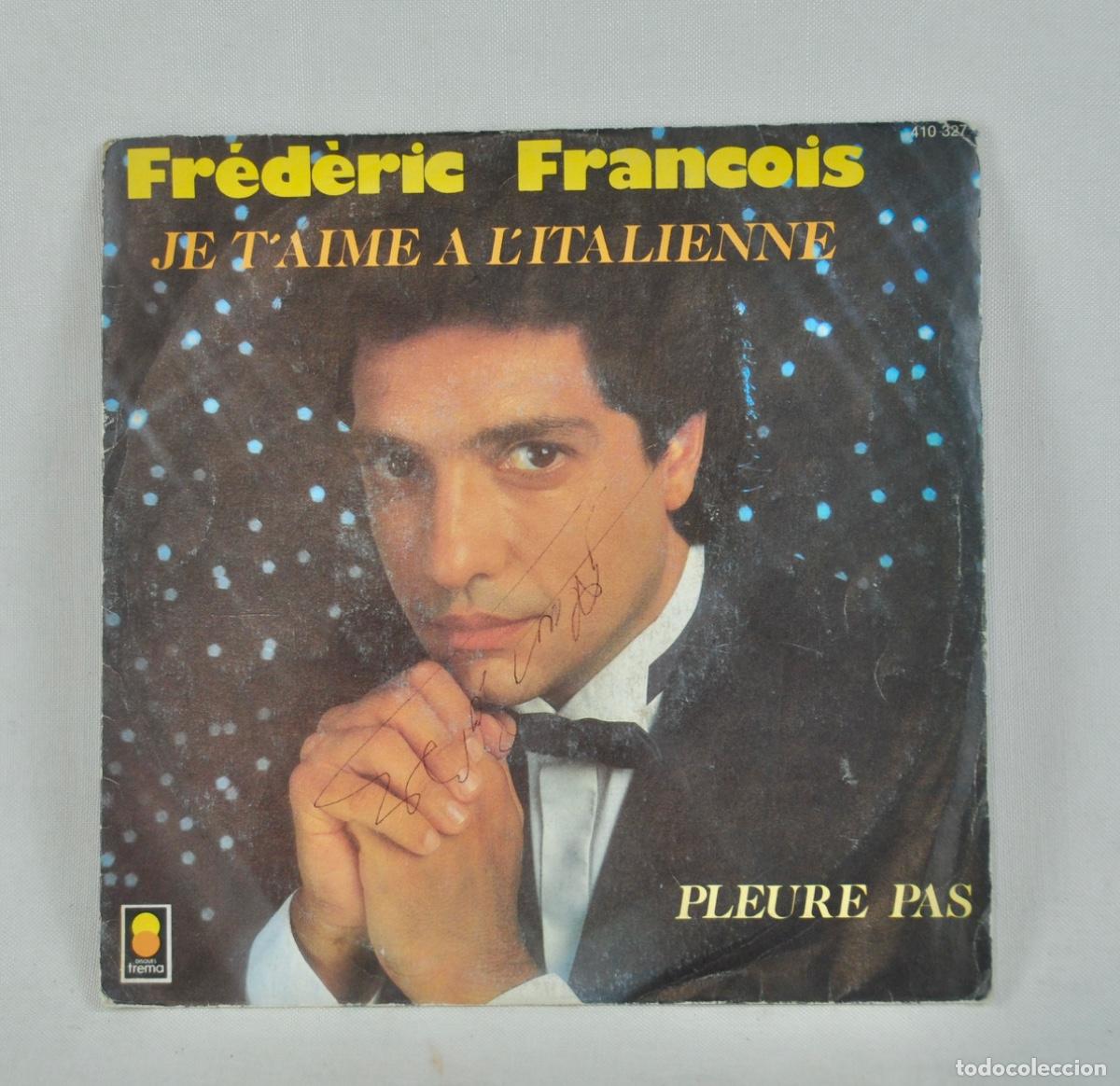 Discos de vinilo: Frederic Francois - Je T'aime a L'italienne