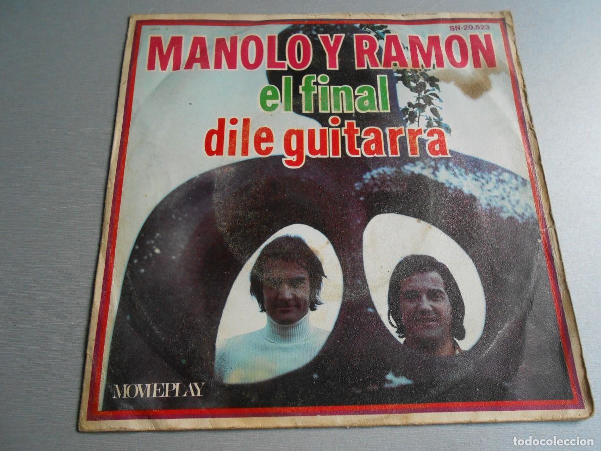 Discos de vinilo: MANOLO y RAMON, SG, EL FINAL + 1, A&Ntilde;O 1971, MOVIE PLAY SN-20.523