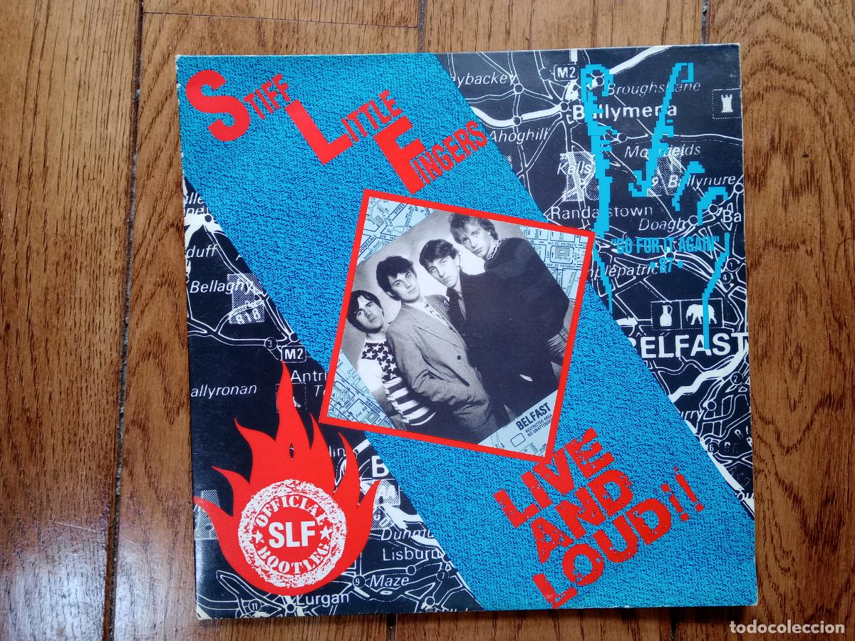 Discos de vinilo: Stiff Little Fingers - live and loud !!