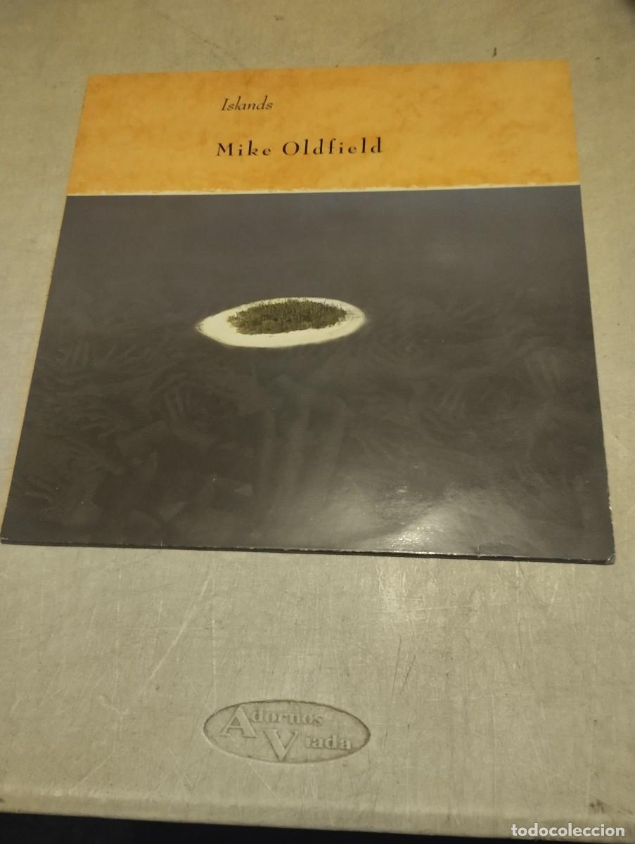 Discos de vinilo: MIKE OLDFIELD LP ISLANDS ESP.1987 ENCARTE LETRAS