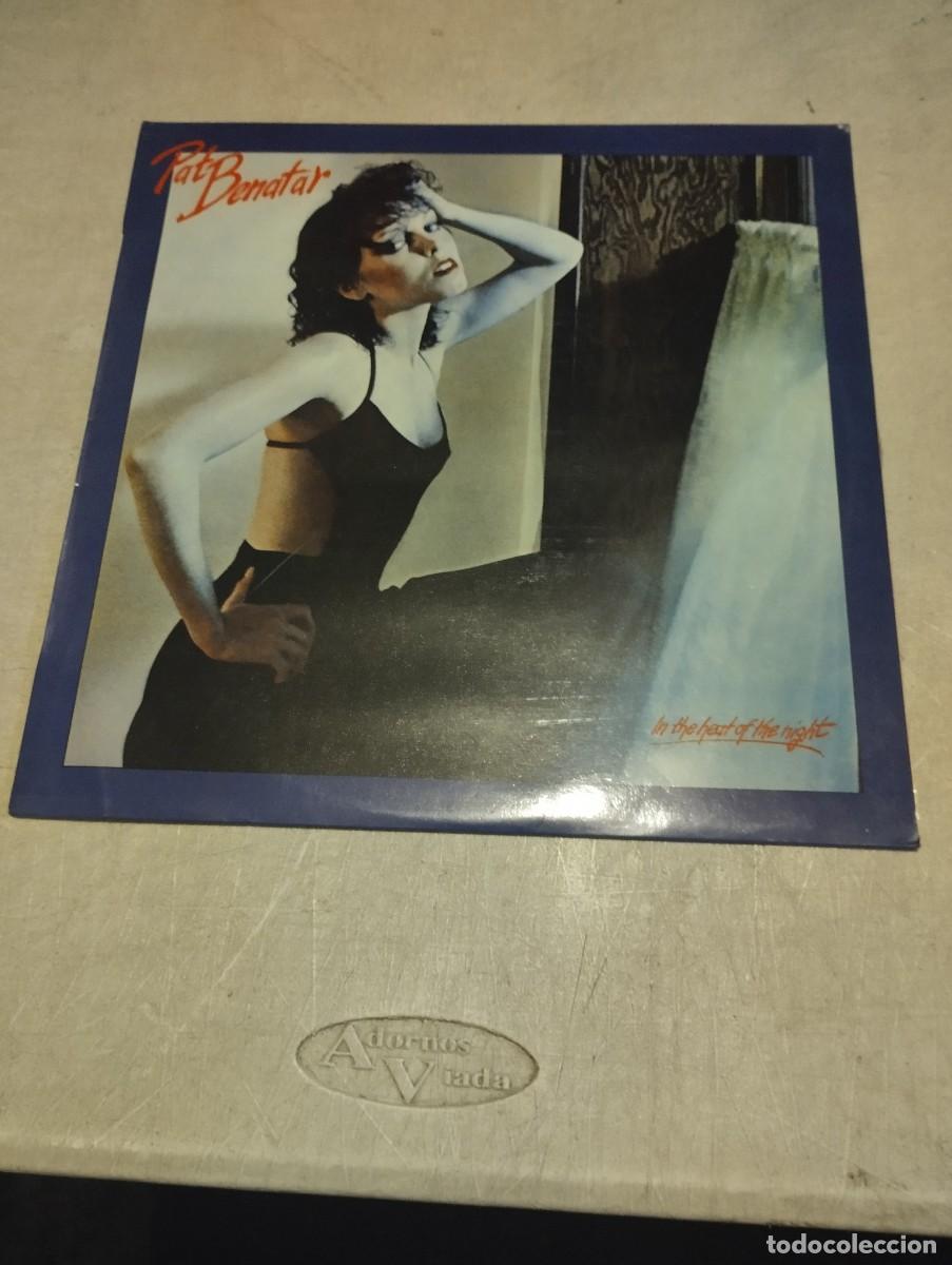 Discos de vinilo: PAT BENATAR LP IN THE HEAT OF THE NIGHT ESP.1984