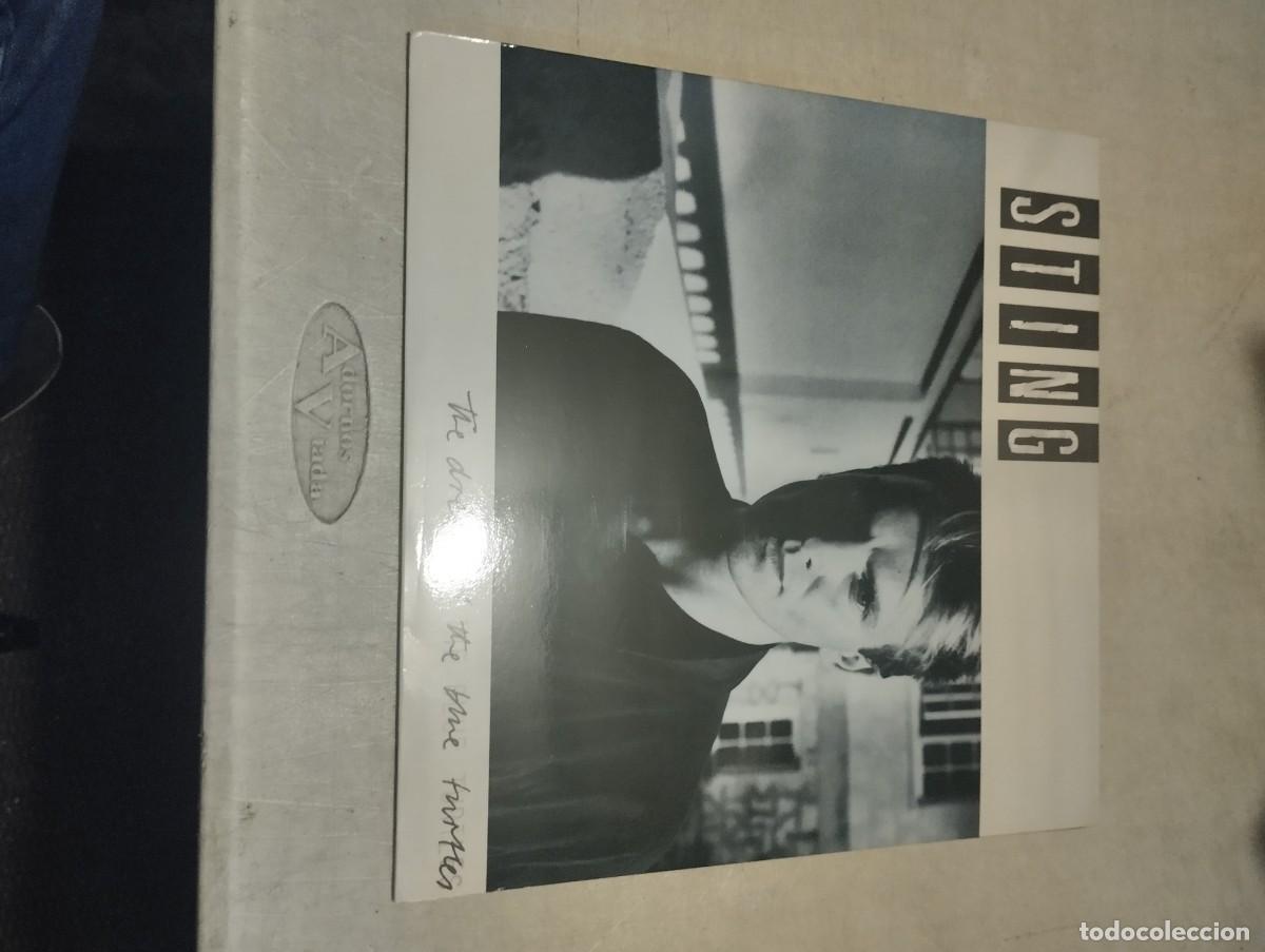 Discos de vinilo: STING LP THE DREAM OF THE BLUE TURTLES ESP.1985 ENCARTE INSERT LETRAS