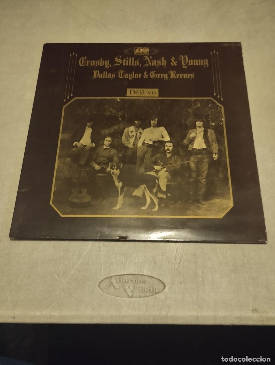 Discos de vinilo: CROSBY STILLS NASH & YOUNG LP DEJA BU ESP.1970 PORTADA ABIERTA