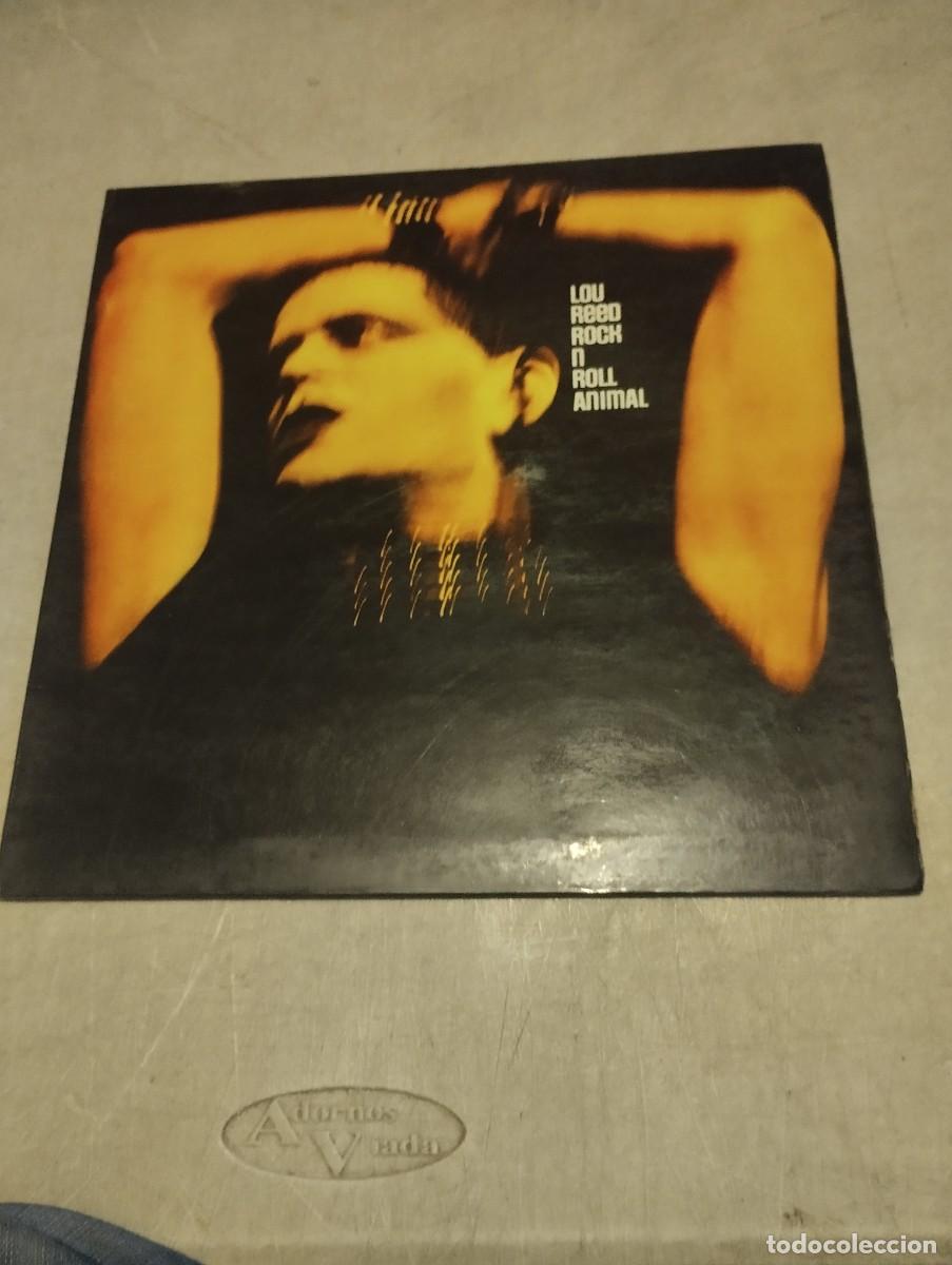 Discos de vinilo: LOU REED LP ROCK AND ROLL ANIMAL ESP.1984 PORTADA ABIERTA