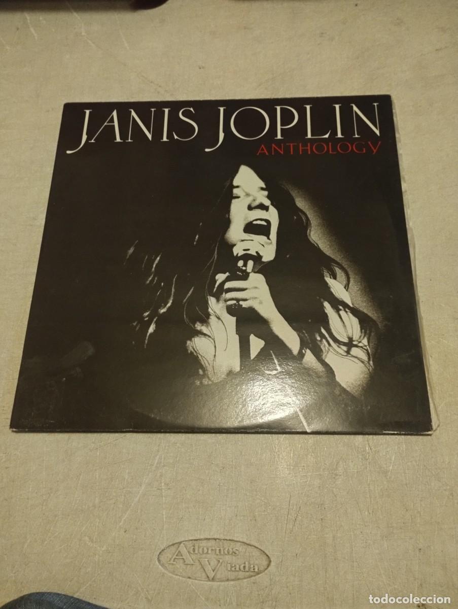 Discos de vinilo: JANIS JOPLIN DOBLE LP ANTHOLOGY ESP. 1980 PORTADA ABIERTA