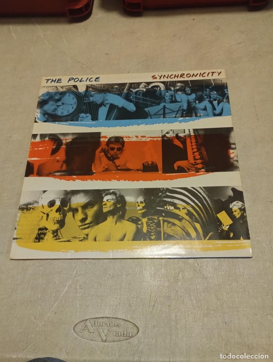 Discos de vinilo: THE POLIZE LP SINCHRONICITY ESP.1983 ENCARTE LETRAS