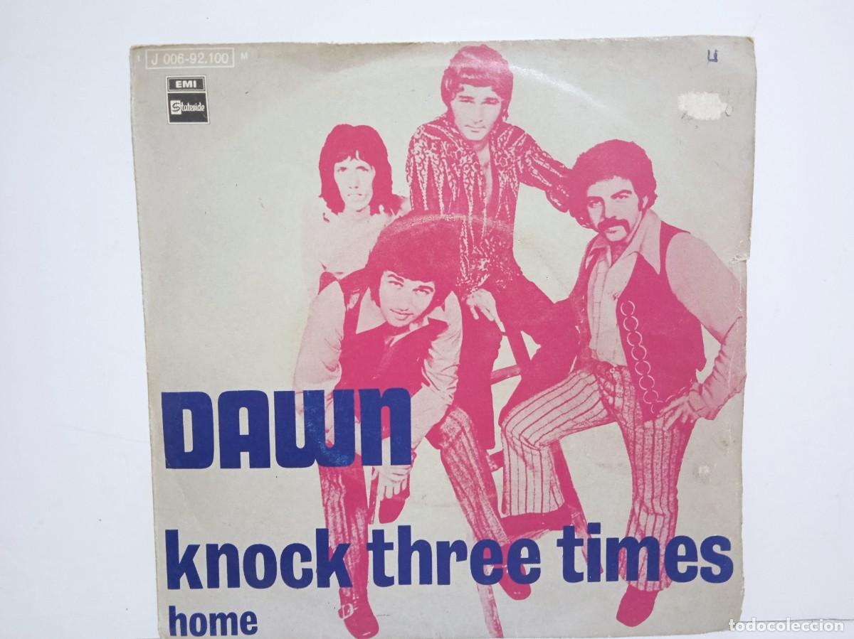 Discos de vinilo: Dawn - Knock Three Times / Home - Single - 1971 - Foto 1