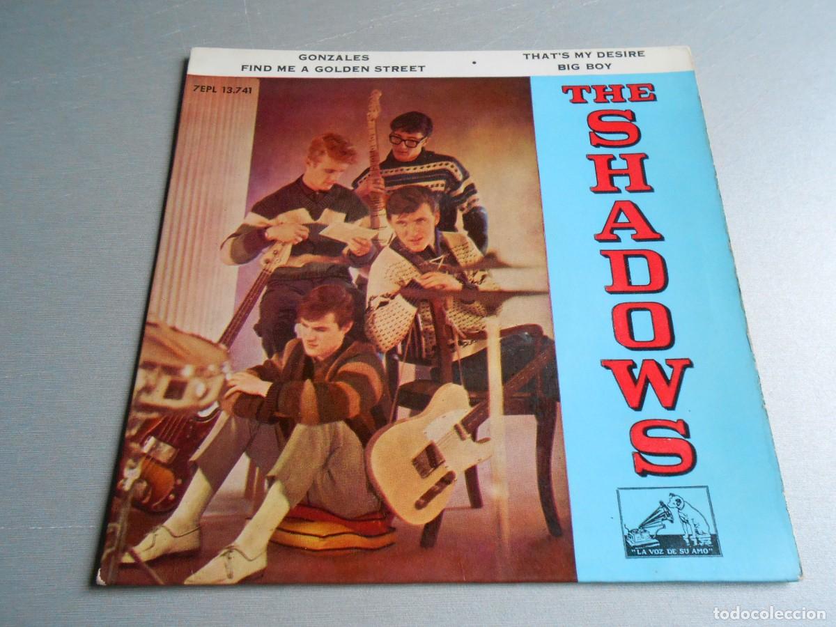 Discos de vinilo: SHADOWS, THE, EP, GONZALES + 3, A&Ntilde;O 1962, LA VOZ DE SU AMO 7EPL 13.741
