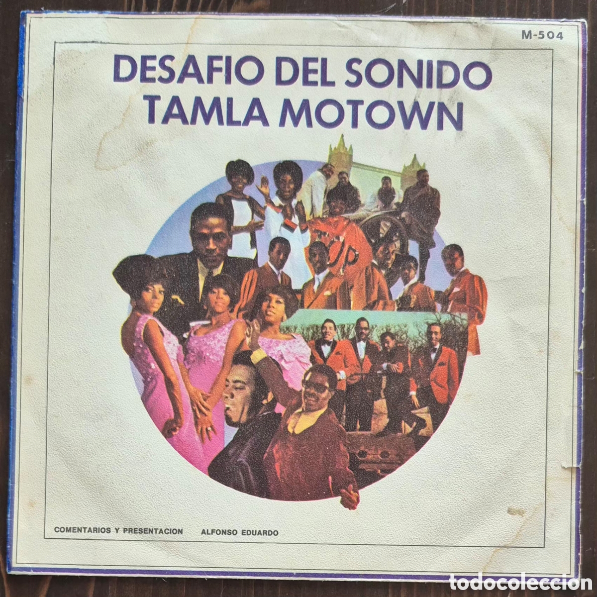 Discos de vinilo: SINGLE - VARIOS - DESAF&Iacute;O DEL SONIDO TAMLA MOTOWN - 1972 ESPA&Ntilde;A (PROMO)