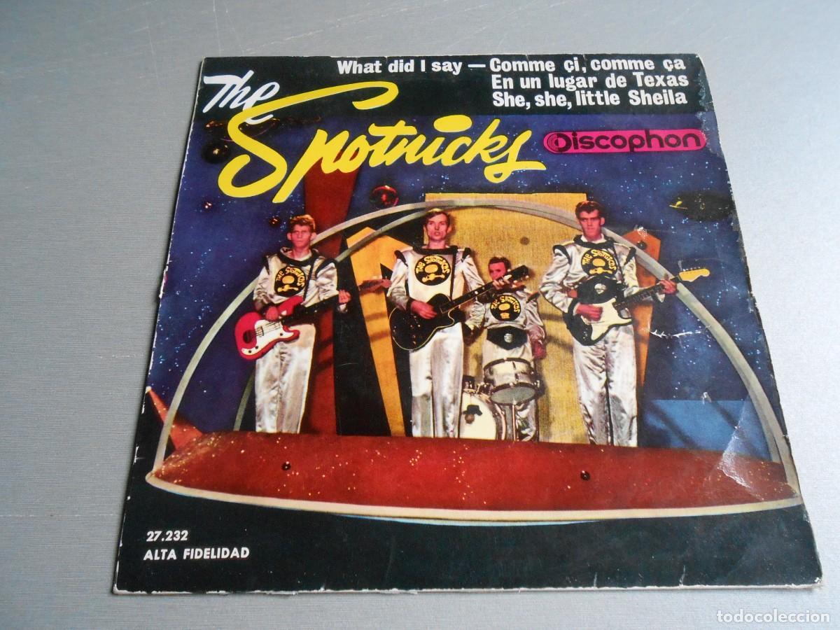 Discos de vinilo: SPOTNICKS, THE, EP, WHAT DID I SAY + 3, A&Ntilde;O 1963, DISCOPHON 27.232
