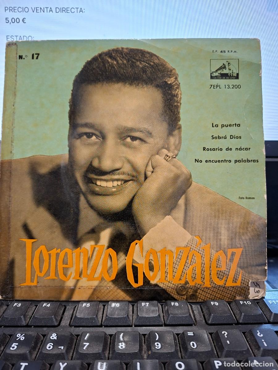 Discos de vinilo: LORENZO GONZALEZ - LA PUERTA - EP DE VINILO - C-46
