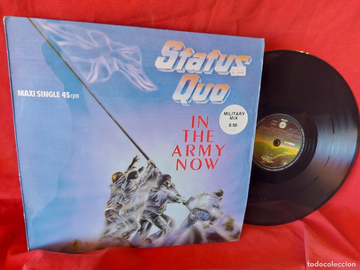 Discos de vinilo: MAXI SINGLE Status Quo - in the army now ,( PEDIDOS MINIMOS 10 &euro; ) , CAJA N.&ordm; 2 - LP