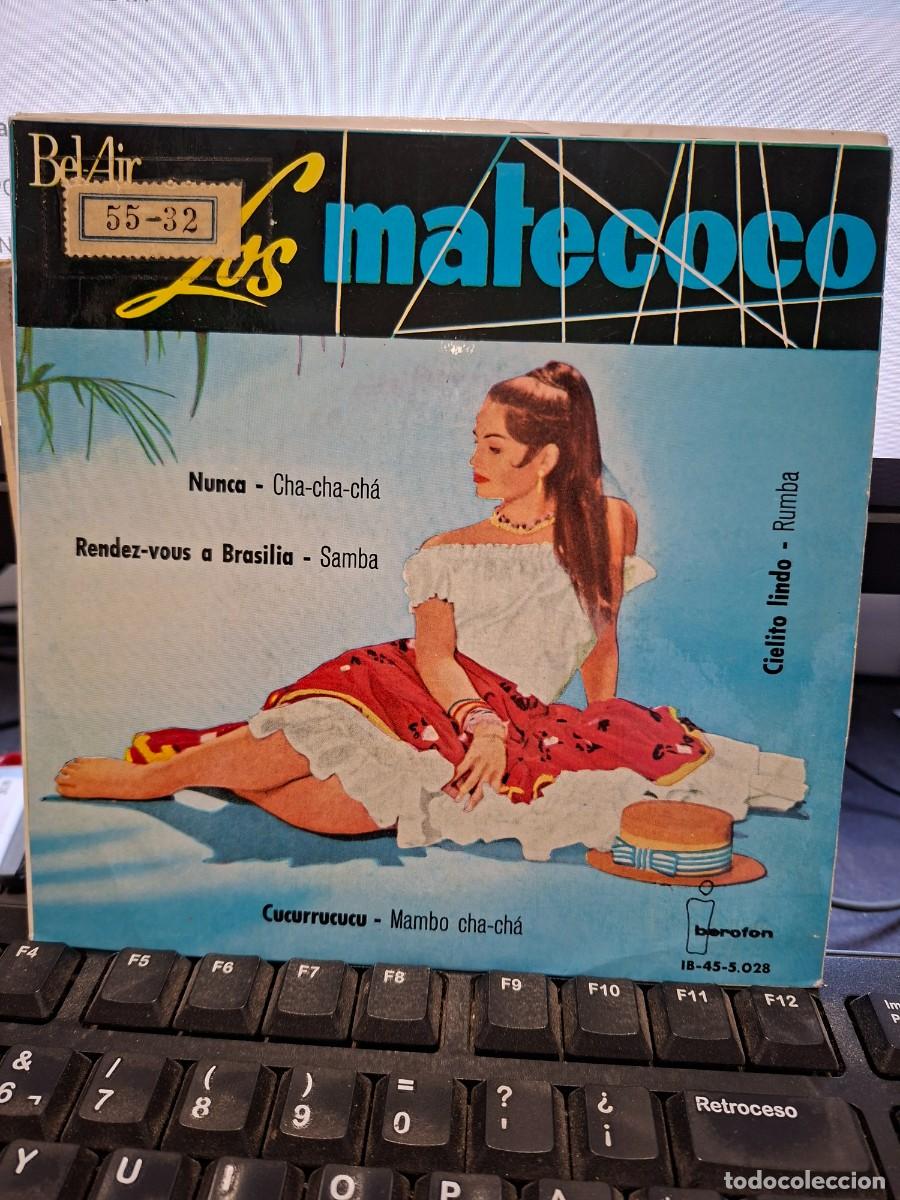 Discos de vinilo: LOS MATECOCO - NUNCA CHA CHA CHA - EP DE VINILO - C-46