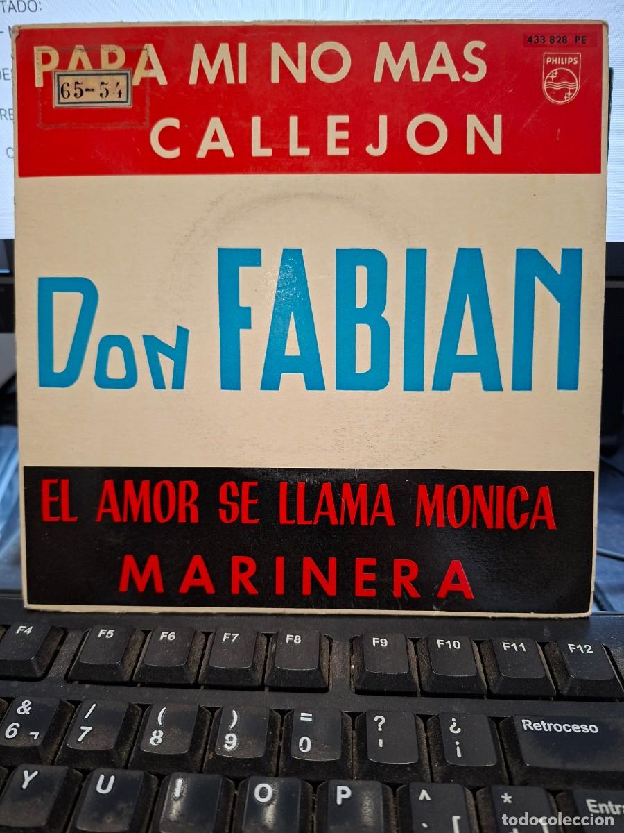 Discos de vinilo: DON FABIAN - PARA MI NO MAS - EP DE VINILO - C-46
