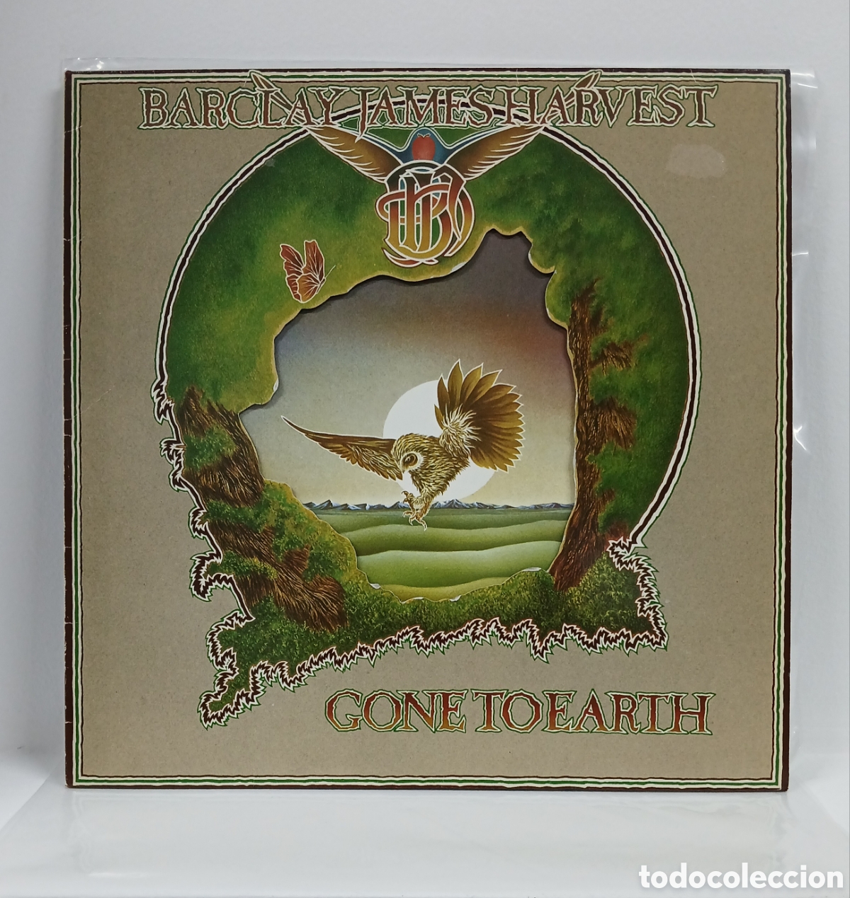 Discos de vinilo: BARCLAY JAMES HARVEST &rdquo;GONE TO EARTH&rdquo; LP. ORIG. GERMANY. 1977 (VG++)