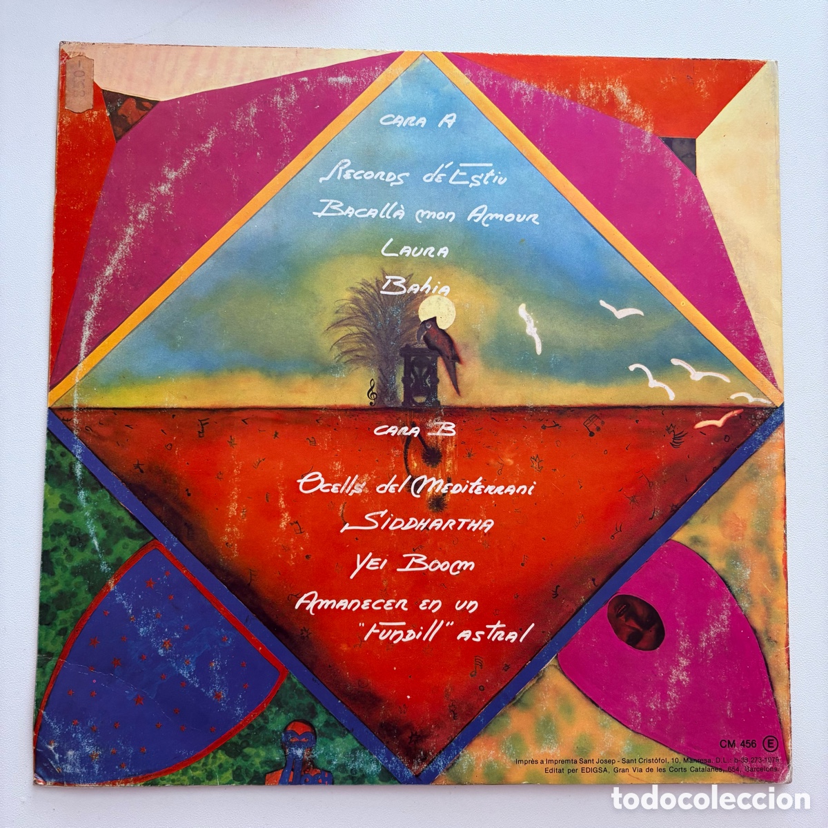 Discos de vinilo: lp Esqueixada Sniff &lrm;&ndash; Ocells de 1979 - Foto 2