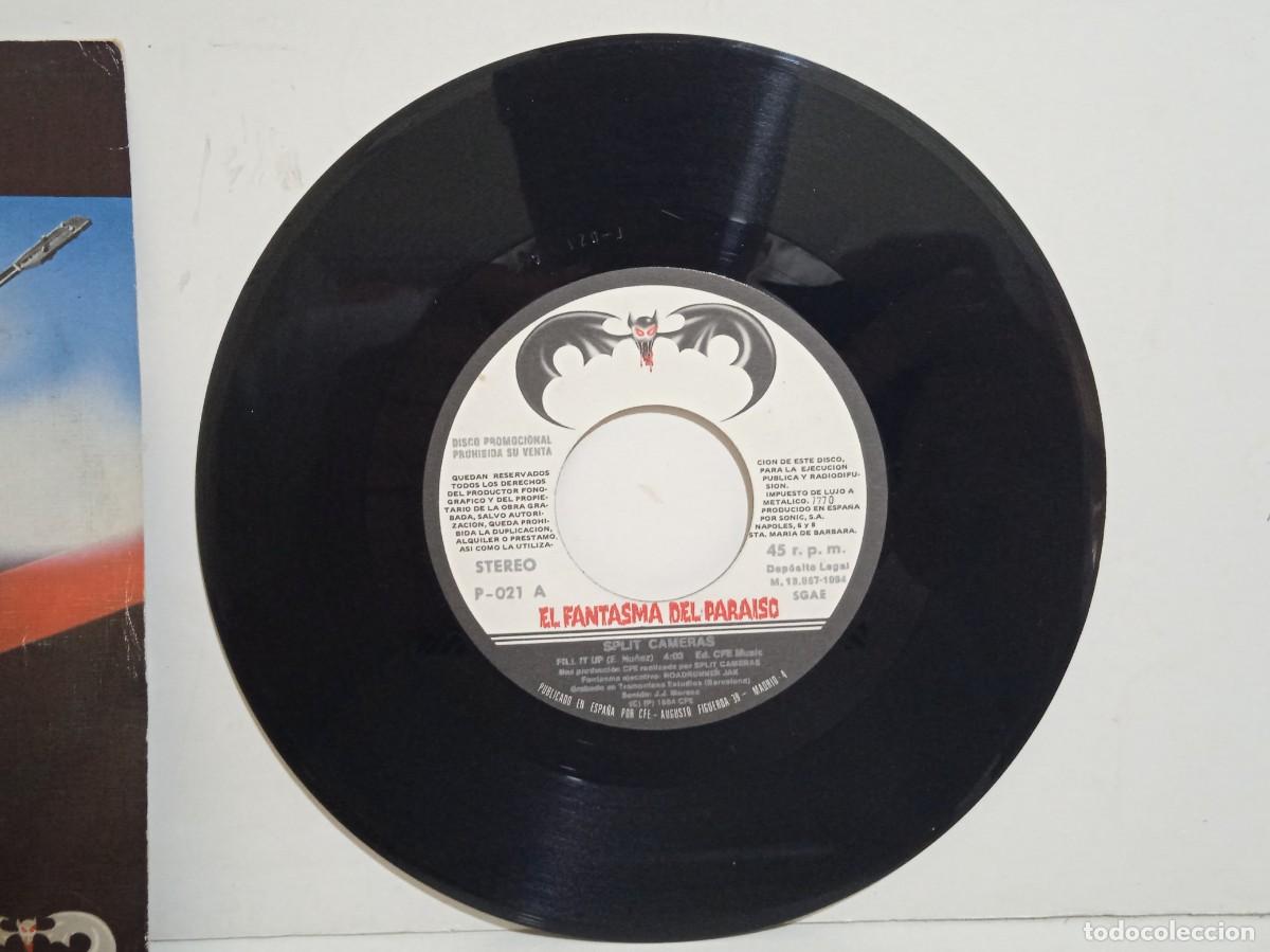 Discos de vinilo: Split Cameras - Fill It Up ! / Like A Dream - Single - PROMO - 1984 - Foto 3