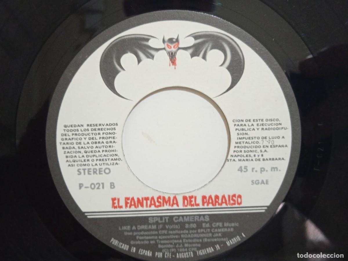 Discos de vinilo: Split Cameras - Fill It Up ! / Like A Dream - Single - PROMO - 1984 - Foto 6
