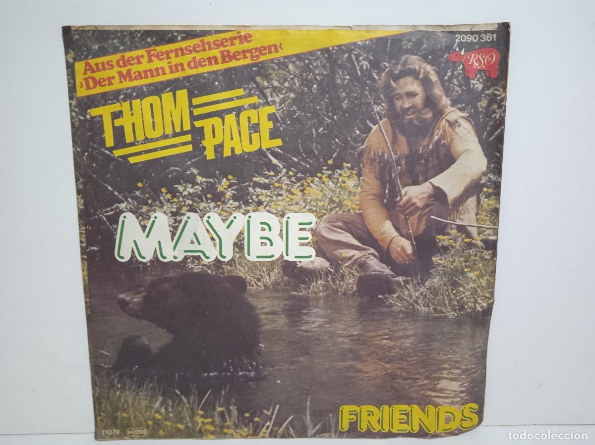 Discos de vinilo: Thom Pace - Maybe / Friends - Single - 1979 - Germany