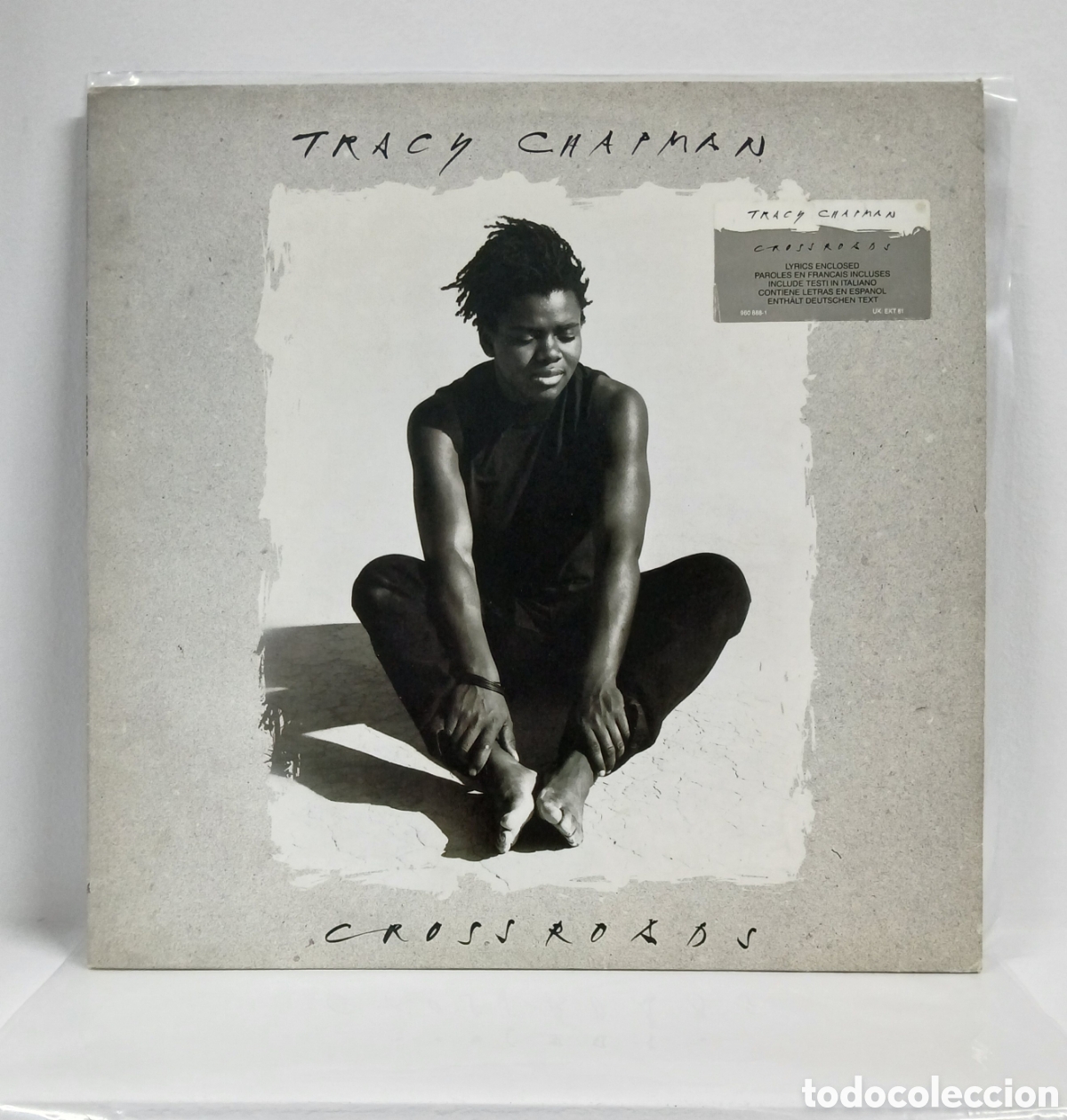 Discos de vinilo: TRACY CHAPMAN &rdquo;CROSSROADS&rdquo; LP. ORIG. GERMANY. 1989 (VG++)