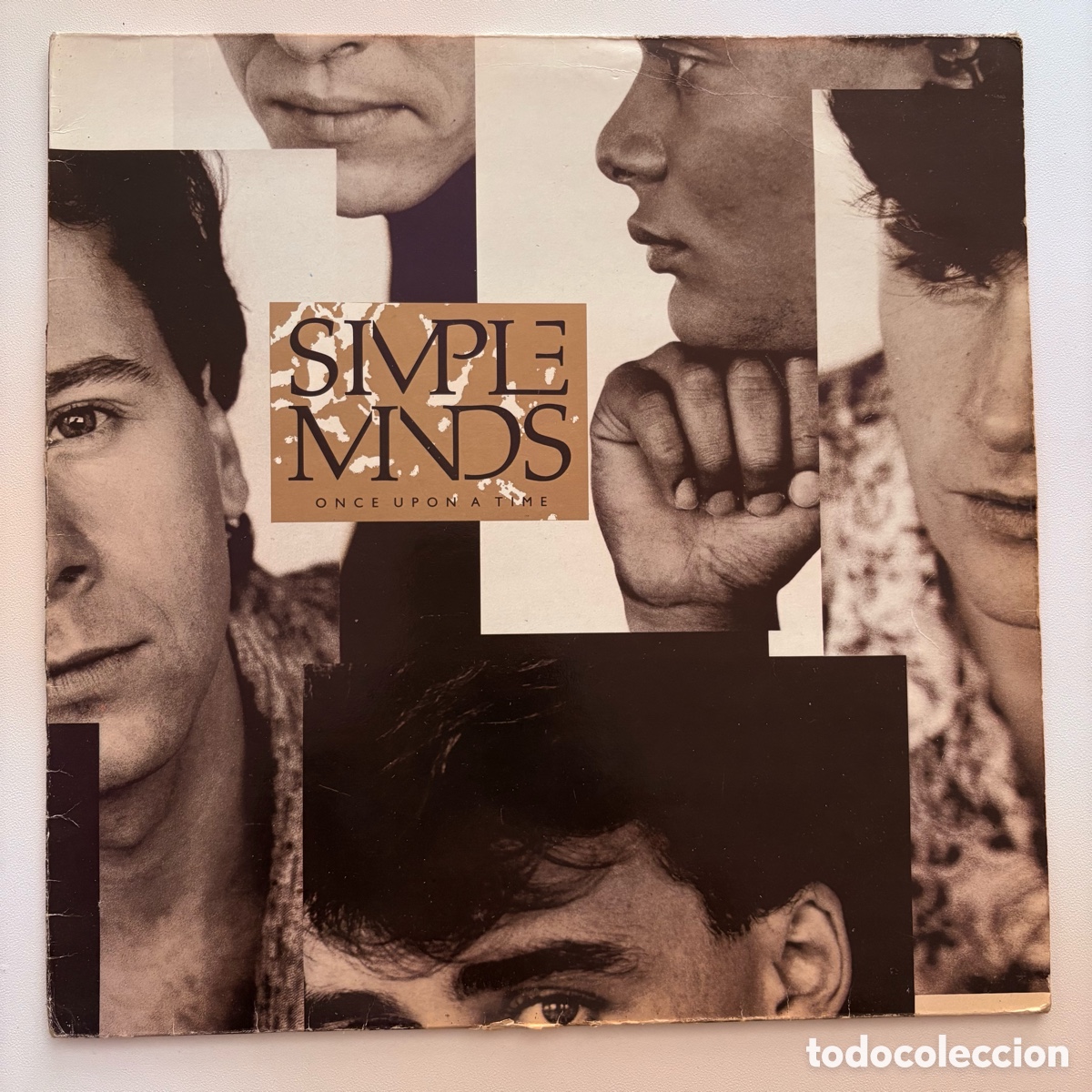 Discos de vinilo: LP Simple Minds &ndash; Once Upon A Time EDICION ESPA&Ntilde;OLA DE 1985
