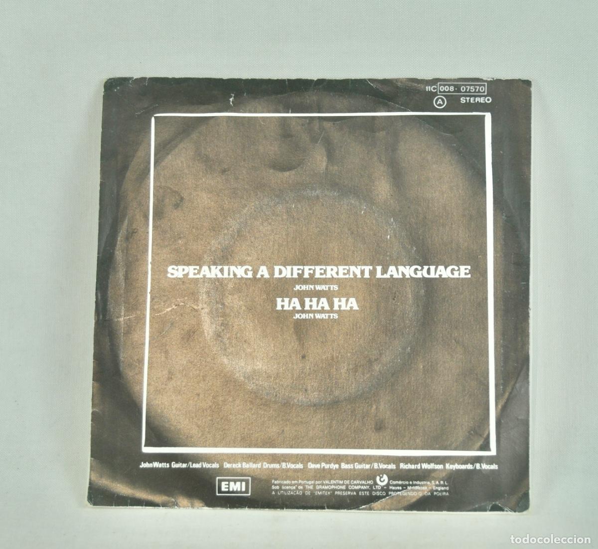 Discos de vinilo: John Watts - Speaking a different language - Foto 2