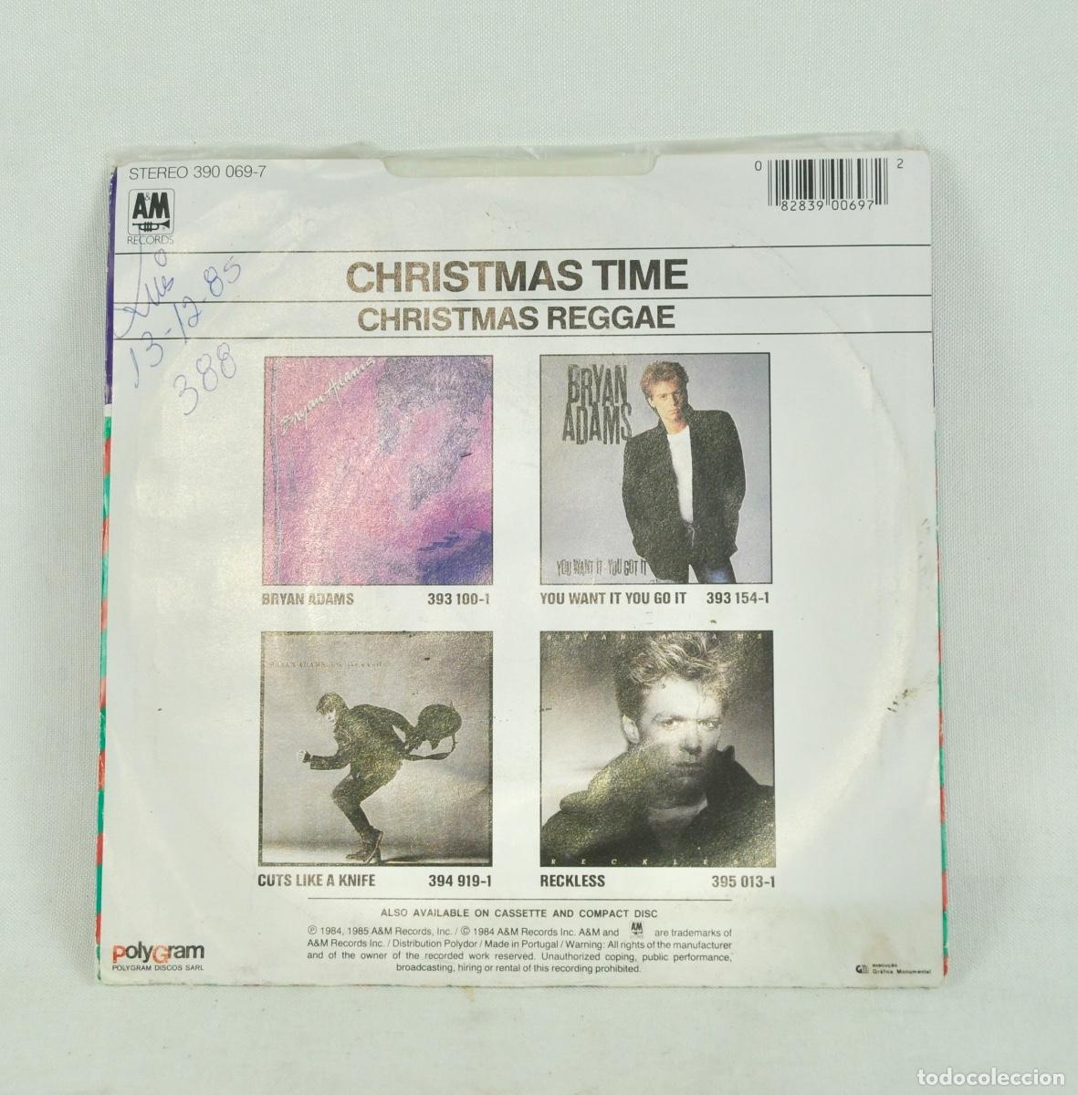 Discos de vinilo: Bryan Adams - Christmas time - Foto 2