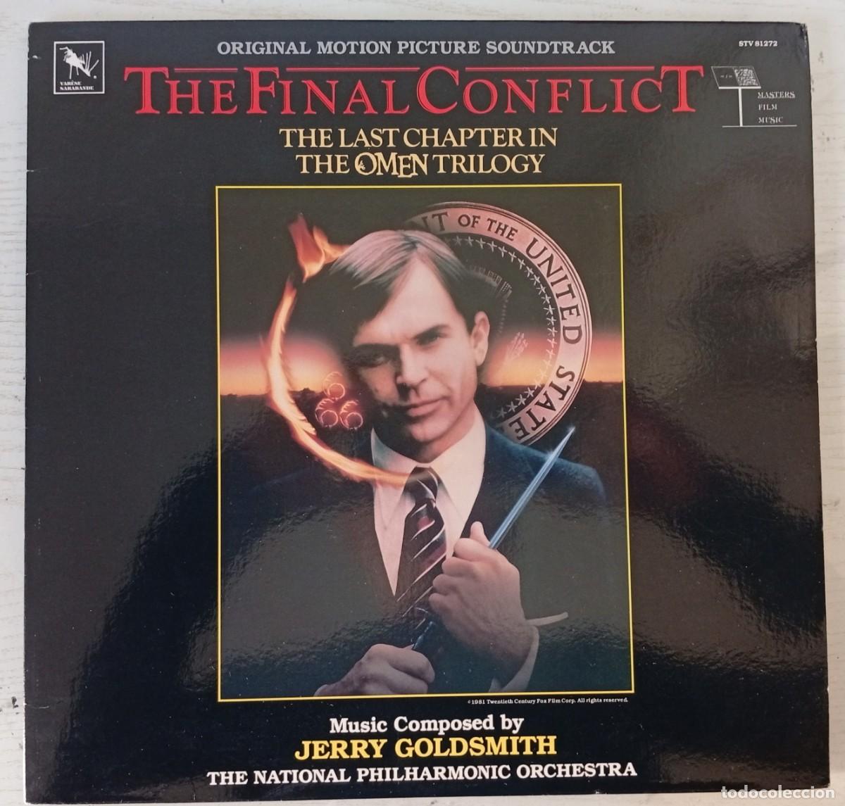 Discos de vinilo: Jerry GOLDSMITH : THE FINAL CONFLICT. (LP. Var&egrave;se Saradande Rds. (USA), 1986)