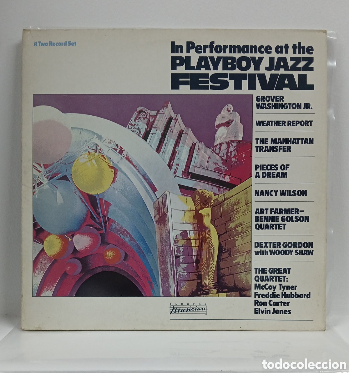 Discos de vinilo: PLAYBOY JAZZ FESTIVAL DOBLE LP. GATEFOLD . ORIG. GERMANY. 1984 (VG)
