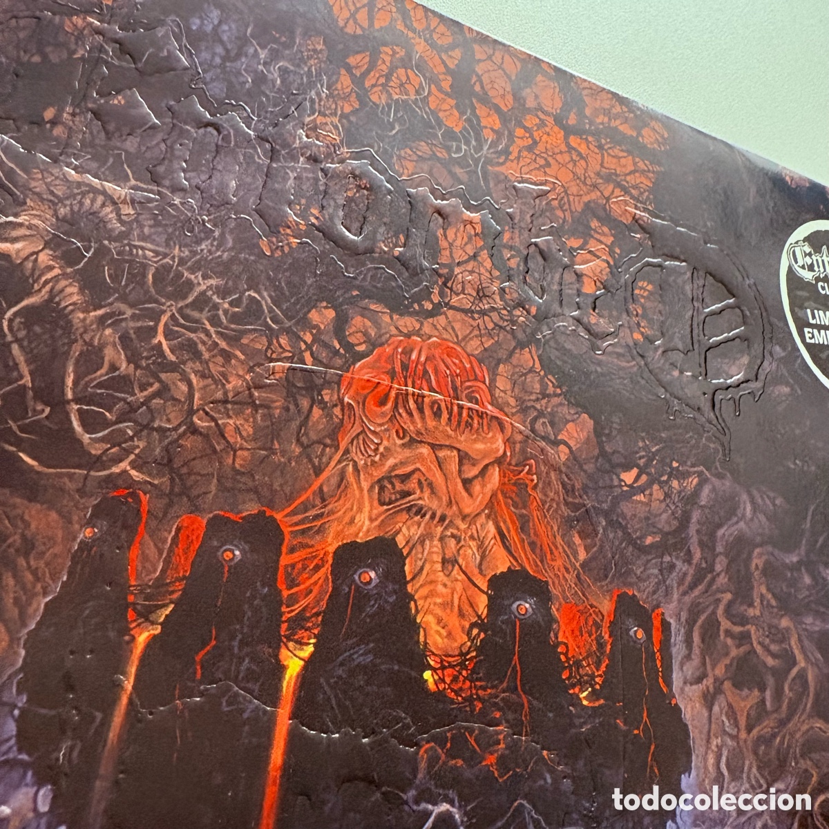 Discos de vinilo: lp Entombed &ndash; Clandestine edicion uk de 1991 - Foto 2