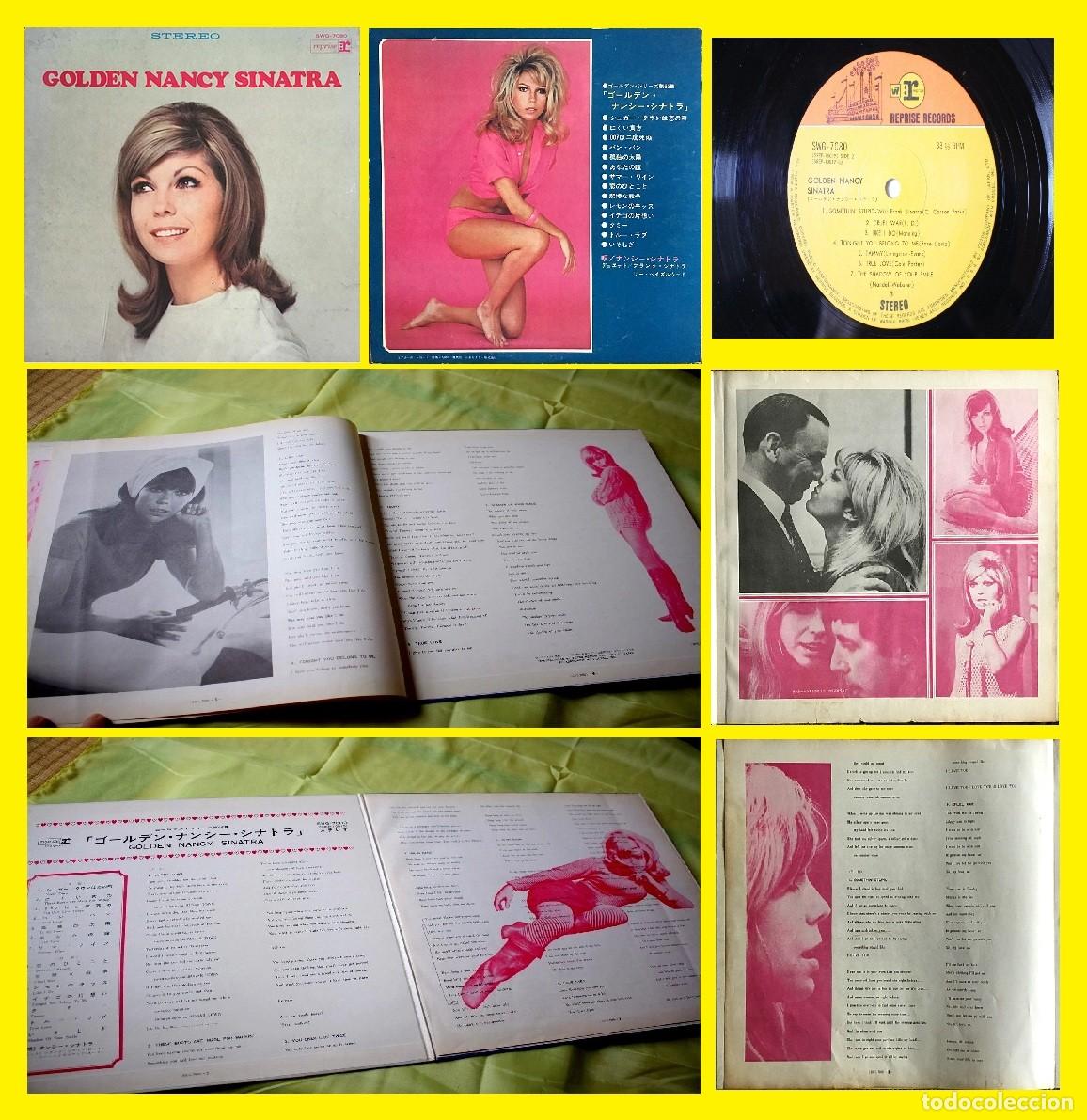 Discos de vinilo: NANCY SINATRA - Golden Nancy Sinatra 1967 RARA 1&ordf; EDIC JAPAN + LIBRETO 6 PAG, EXC