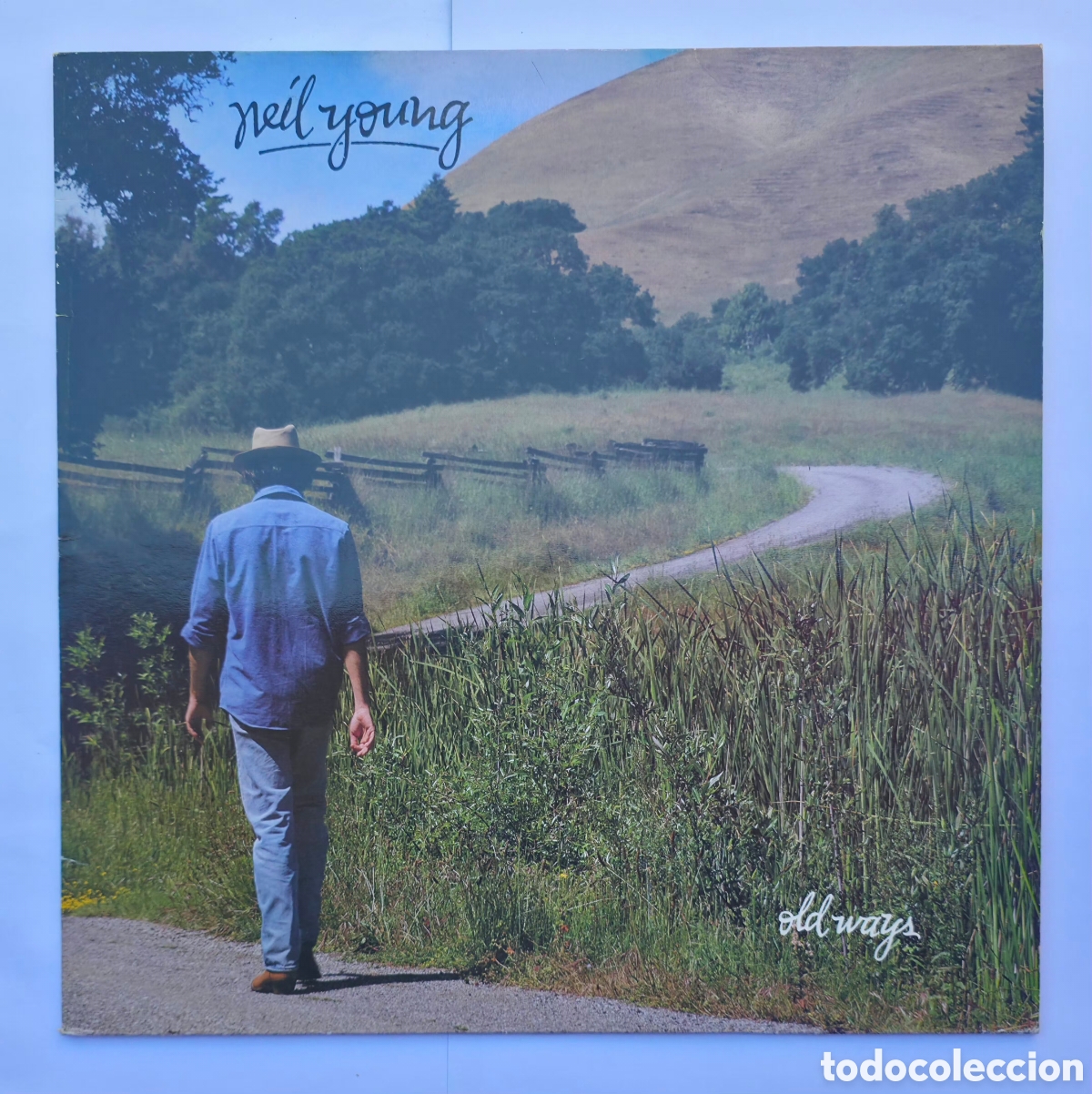 Discos de vinilo: Vinilo LP Neil Young - Old Ways (1985) Edici&oacute;n Original Espa&ntilde;ola con Insert