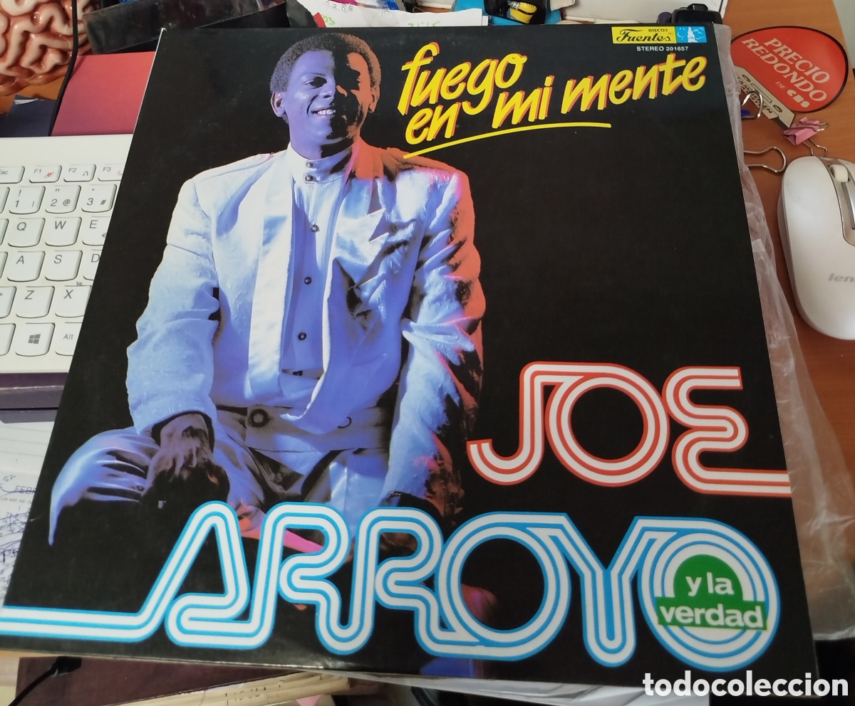 Discos de vinilo: Joe Arroyo - Fuego en mi mente
