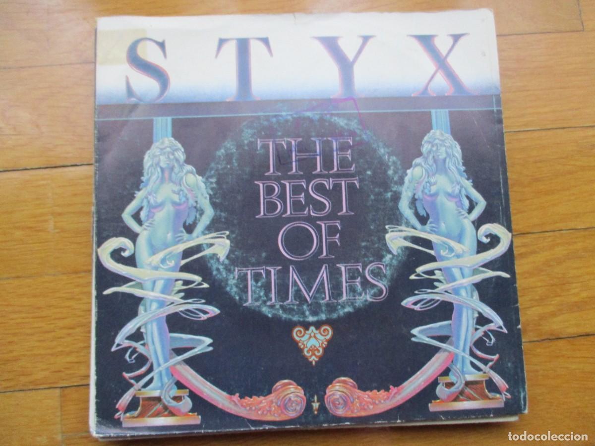 Discos de vinilo: STYX - THE BEST OF TIMES