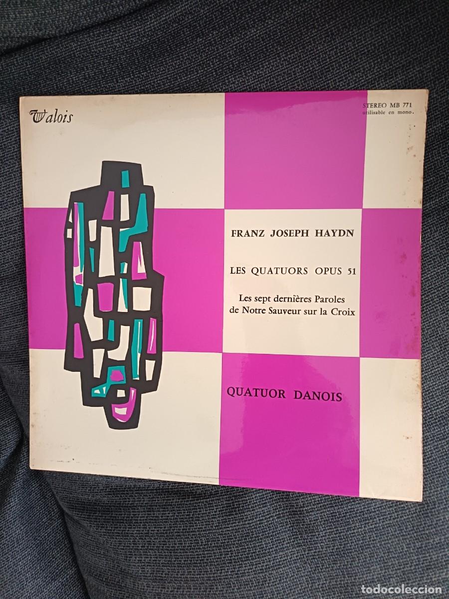 Discos de vinilo: LP Franz Joseph Haydn. Les Quatours Opus 51 Valois MB 771