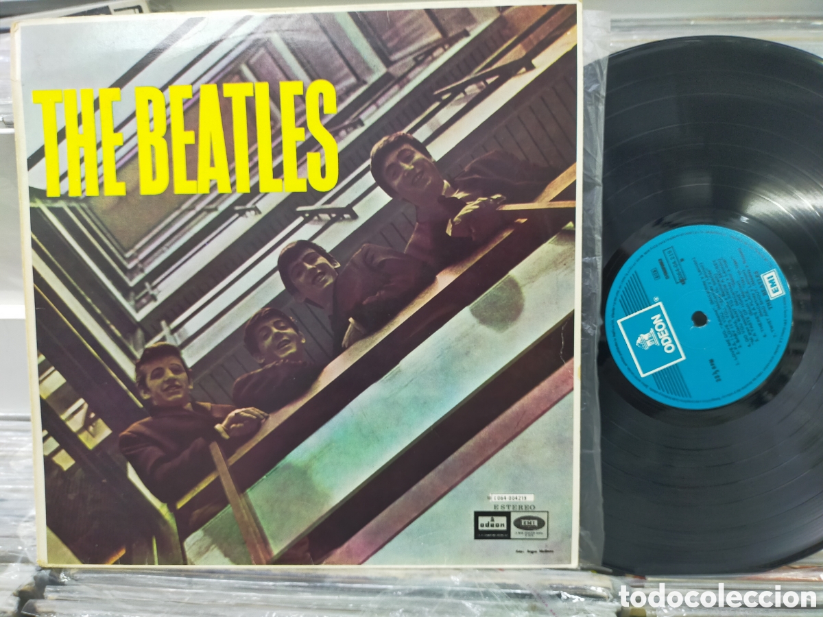 Discos de vinilo: Beatles lp please please me Espa&ntilde;a 10 c 064-004219