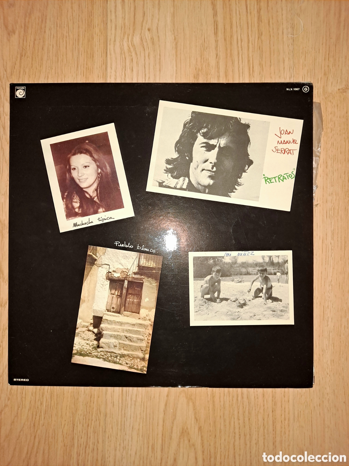 Discos de vinilo: Vinilo LP Joan Manuel Serrat - Retratos