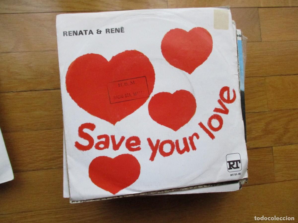 Discos de vinilo: RENE Y RENATO - SAVE YOUR LOVE