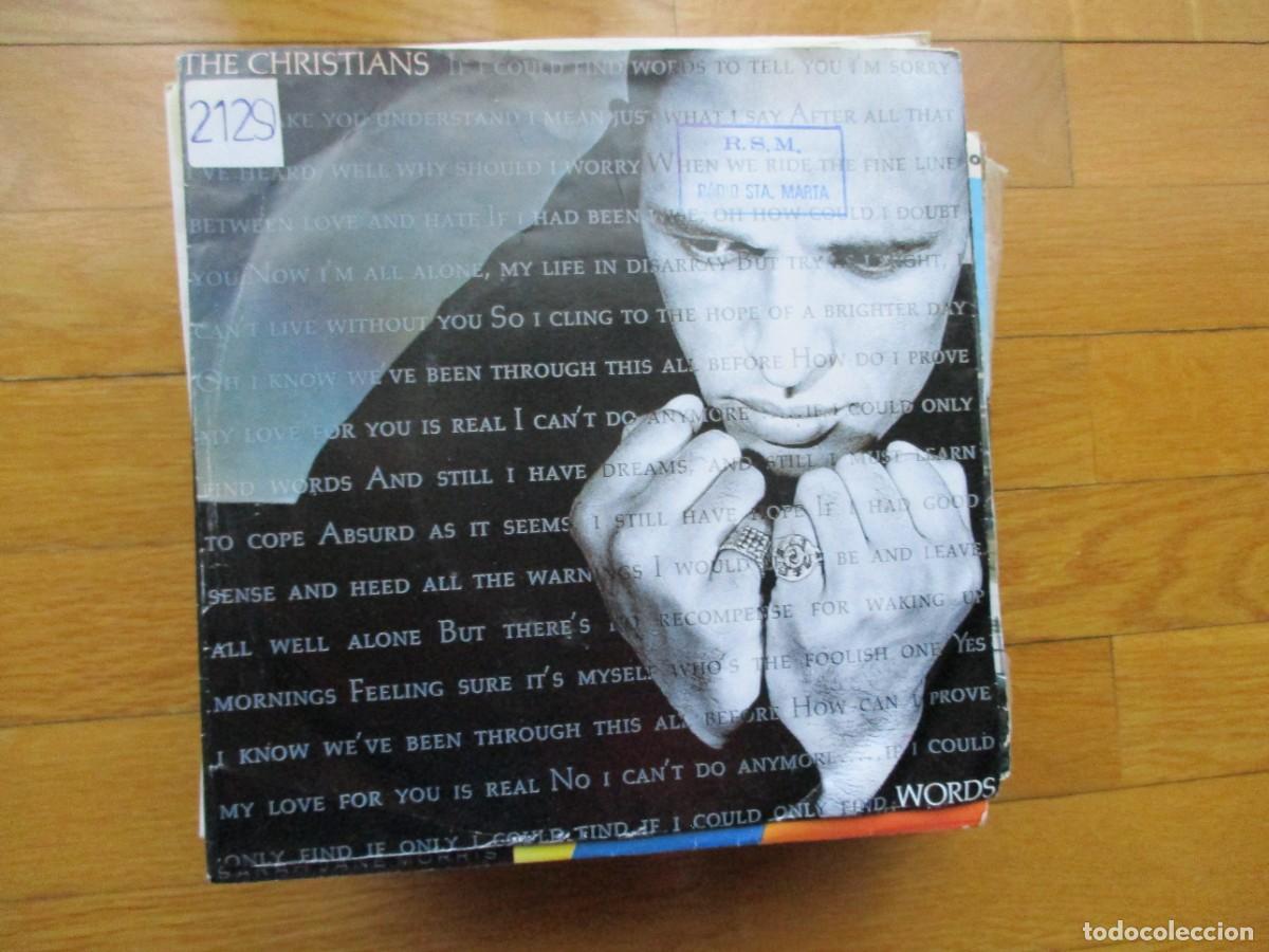 Discos de vinilo: THE CHRISTIANS - WORDS