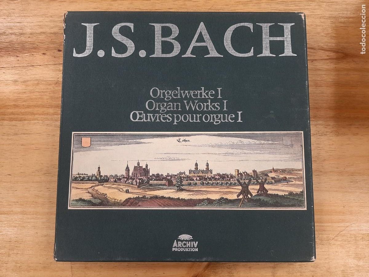 Discos de vinilo: J. S. BACH. OBRAS PARA ORGANO I ARCHIV PRODUKTION